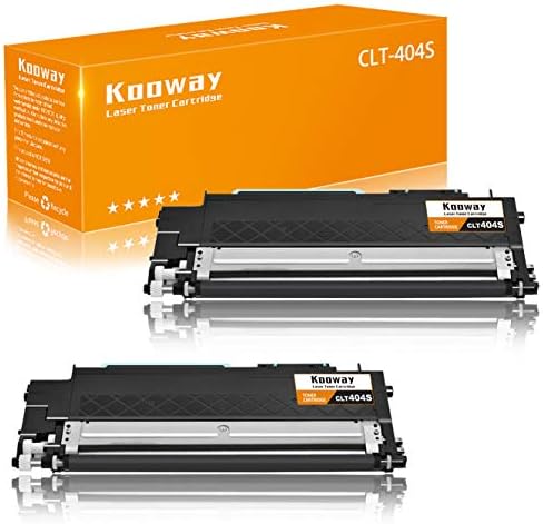 kooway Kompatibilni Toneri Patrone Zamjenu za Samsung CLT-K404S CLT-404S Crni Xpress SL-C430W SL-C430FW