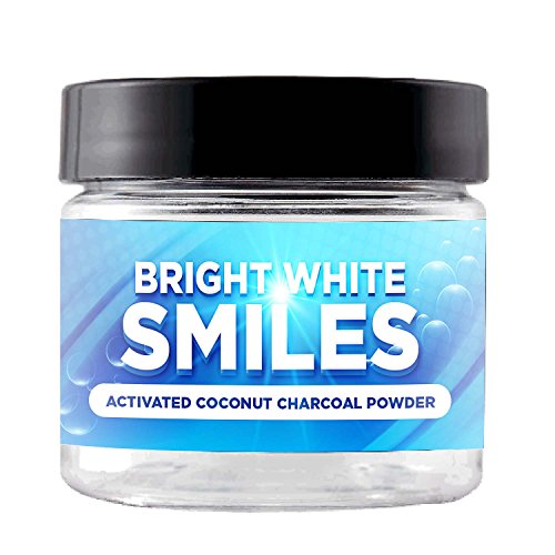 Bistar Bijele Osmeha Prirodni Zube Whitening Aktiviran Prah Drvenog Uglja