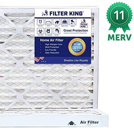 Filter Kralj 25x32x1 Filtera | 12 Pack | MERV 11 HVAC Naborane AC Peć Filteri, Povećava Kvalitete Zraka