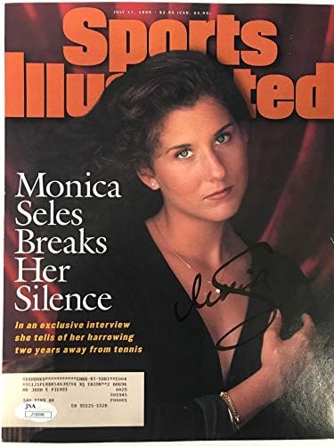 Monica Seles Potpisao Sports Illustrated Naslovnoj strani Magazina. jula 17 1995 (društvo pravednika) -