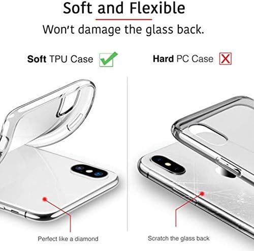 Slučaj za OnePlus 8T 6.55 Cm, sa [2 x Debelo Staklo Ekran Zaštitnik] KJYF Jasno Mekan TPU + Teško PC Ultra-Jasno