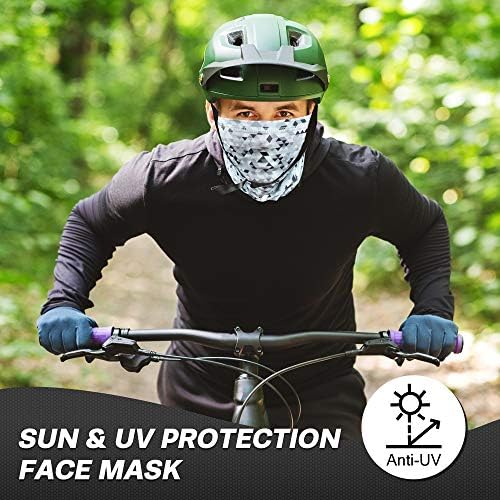 EXski Vrat Gaiter Masku, Summer Lice Gaiter Hlađenje za disanje za vožnju Biciklom na Pecanje Muškarci,